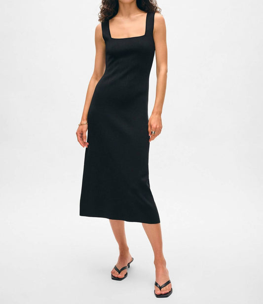 White + Warren - Paperfine Midi Dress