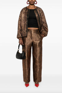 Forte Forte - Golden Sunrise Jacquard Bomber Jacket