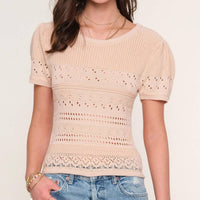 Heartloom - Rye Puff Sleeve Top
