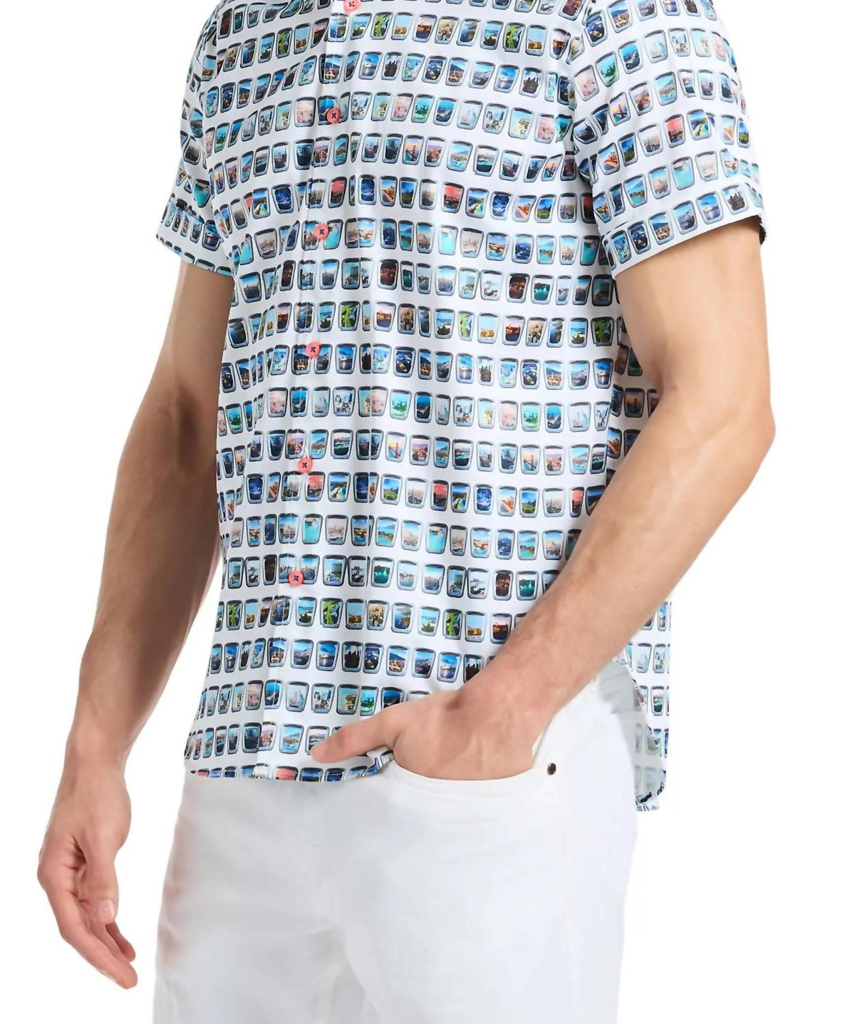Robert Graham - Paradis Portal Short Sleeve Button-up Shirt