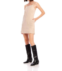 Fifteen Twenty - Safia Faux Suede Mini Dress