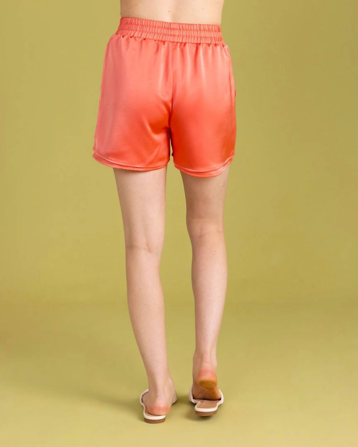 S'Edge - Satin Pocket Shorts