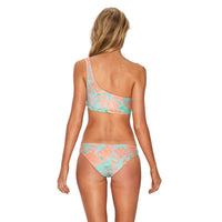 L*SPACE Estella Full Bikini Bottom in bungalow palm - women's swimwear - alternate view