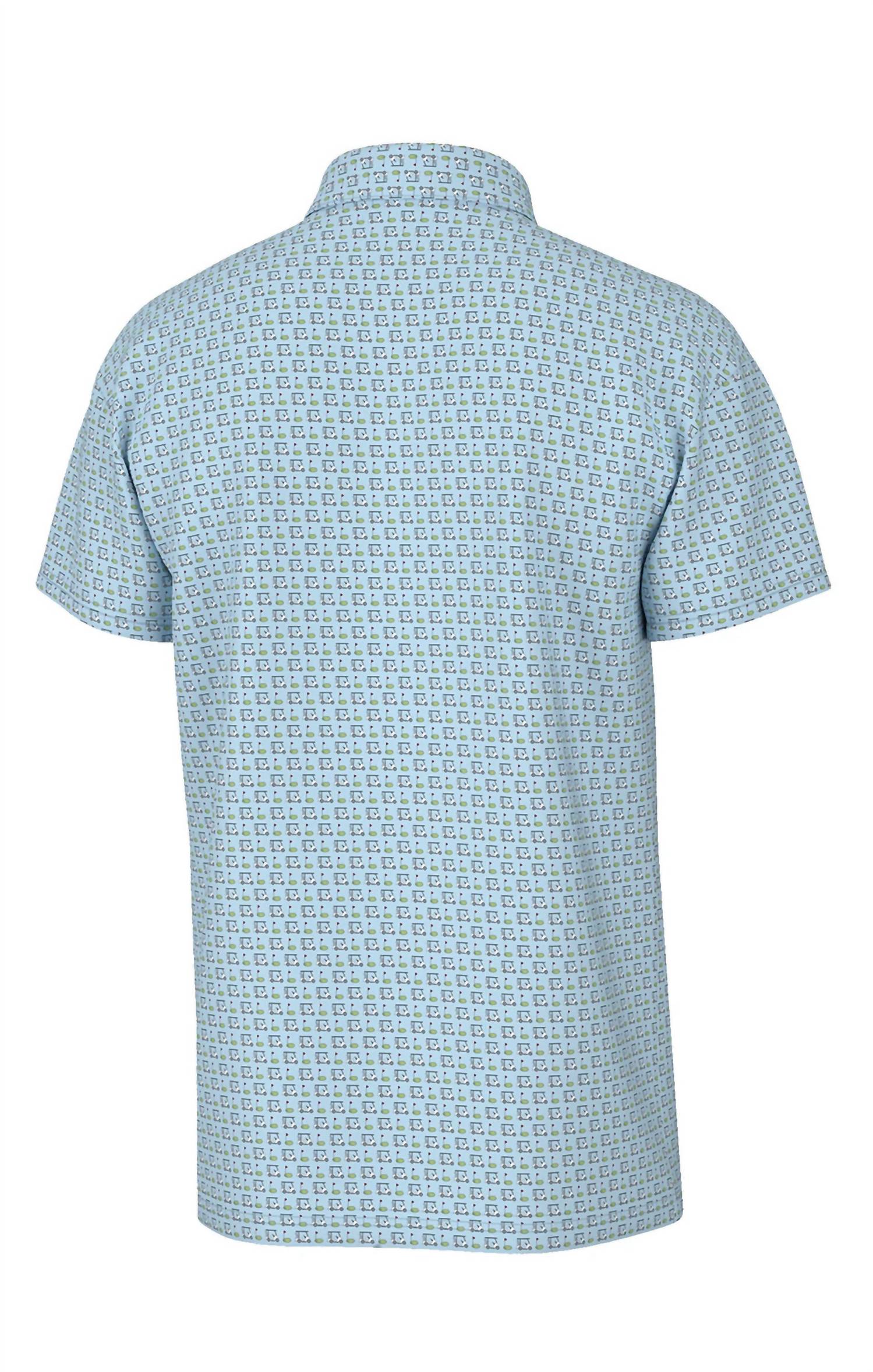 Southern Shirt Company - Men's Golf Cart Performance Polo Shirt