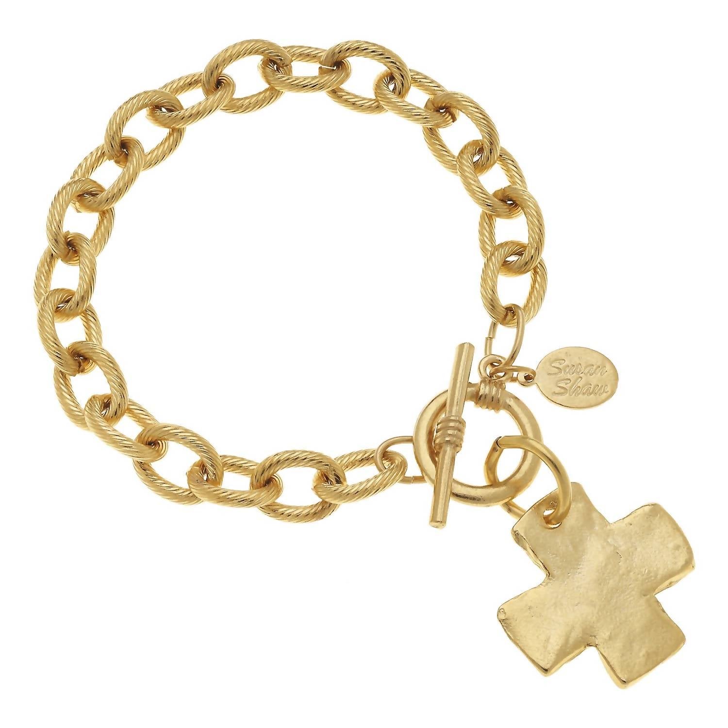 Susan Shaw - Women's Cross Toggle Bracelet