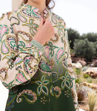 Imprevu - Paisley Print Button Down Blouse