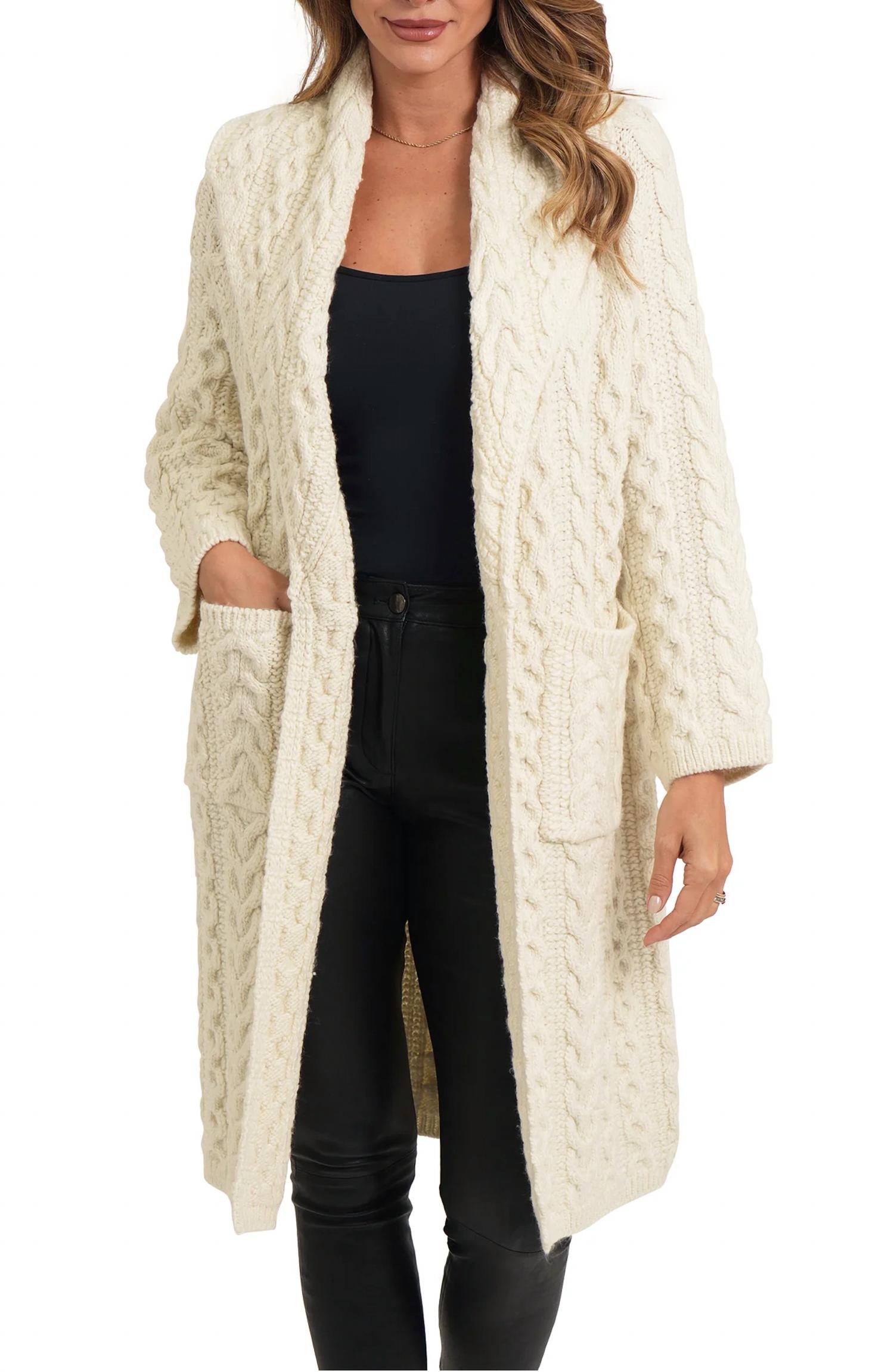 Love Token - Travis Cable Knit Cardigan