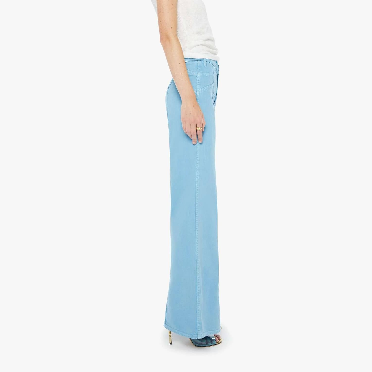 Mother - Sunny Hustler Roller Wide Leg Jeans