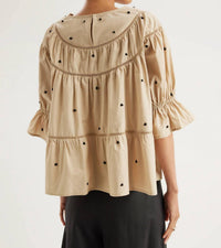 Merlette - Sol With French Knots Top