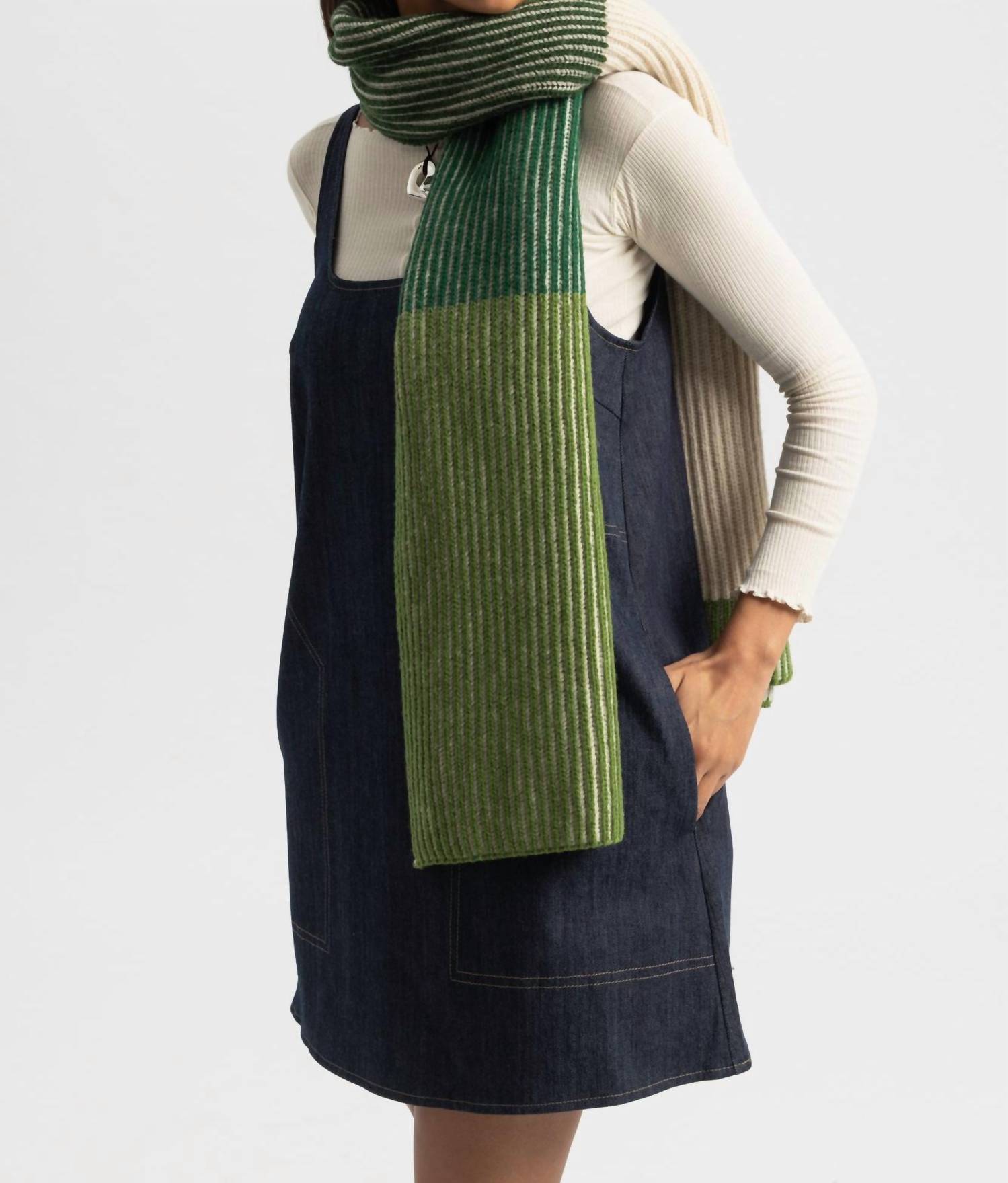 Thinking Mu - Ghede Knitted Scarf