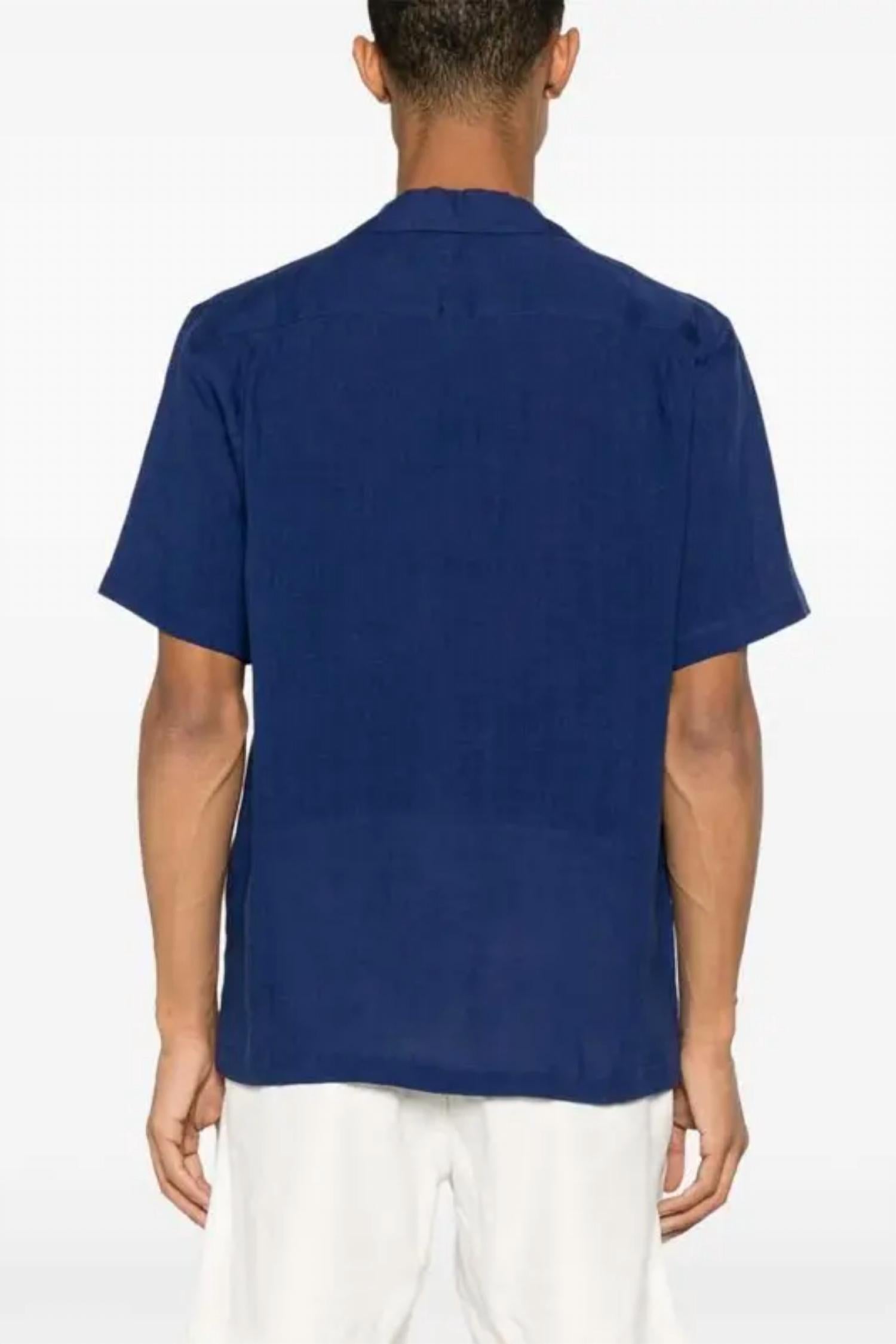 Orlebar Brown - Maitan Camp Collar Linen Shirt