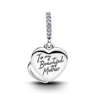 Pandora - Women's Beautiful Mother Double Dangle Charm