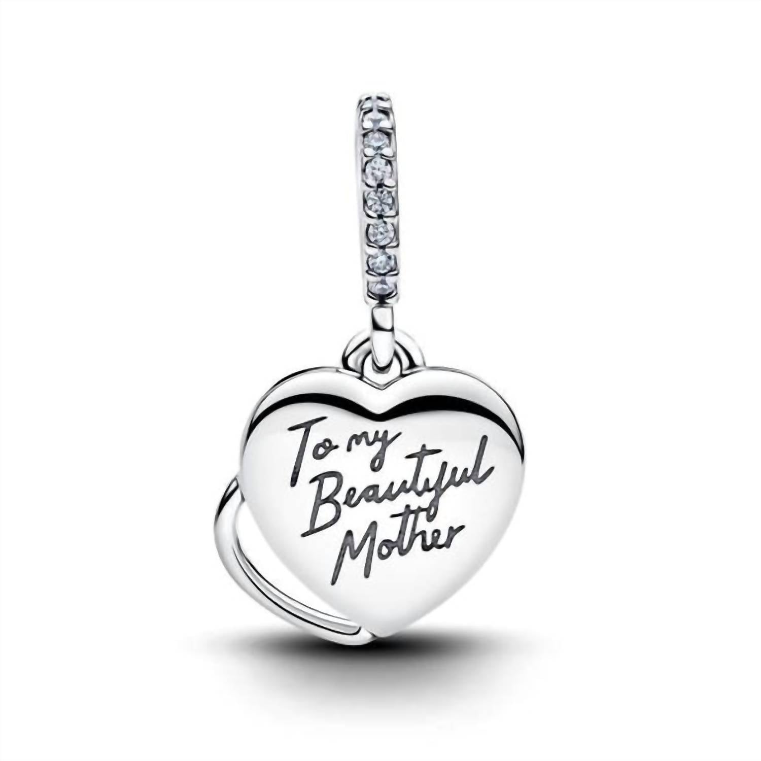 Pandora - Women's Beautiful Mother Double Dangle Charm
