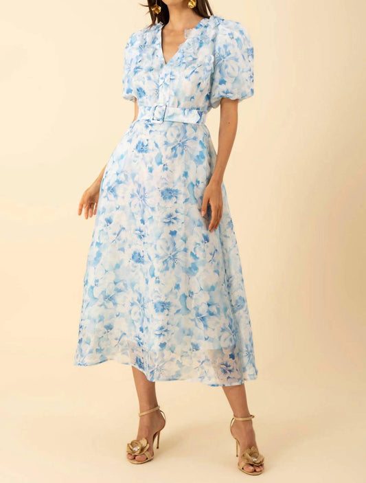 Hale Bob - Nellie Floral Trim Dress