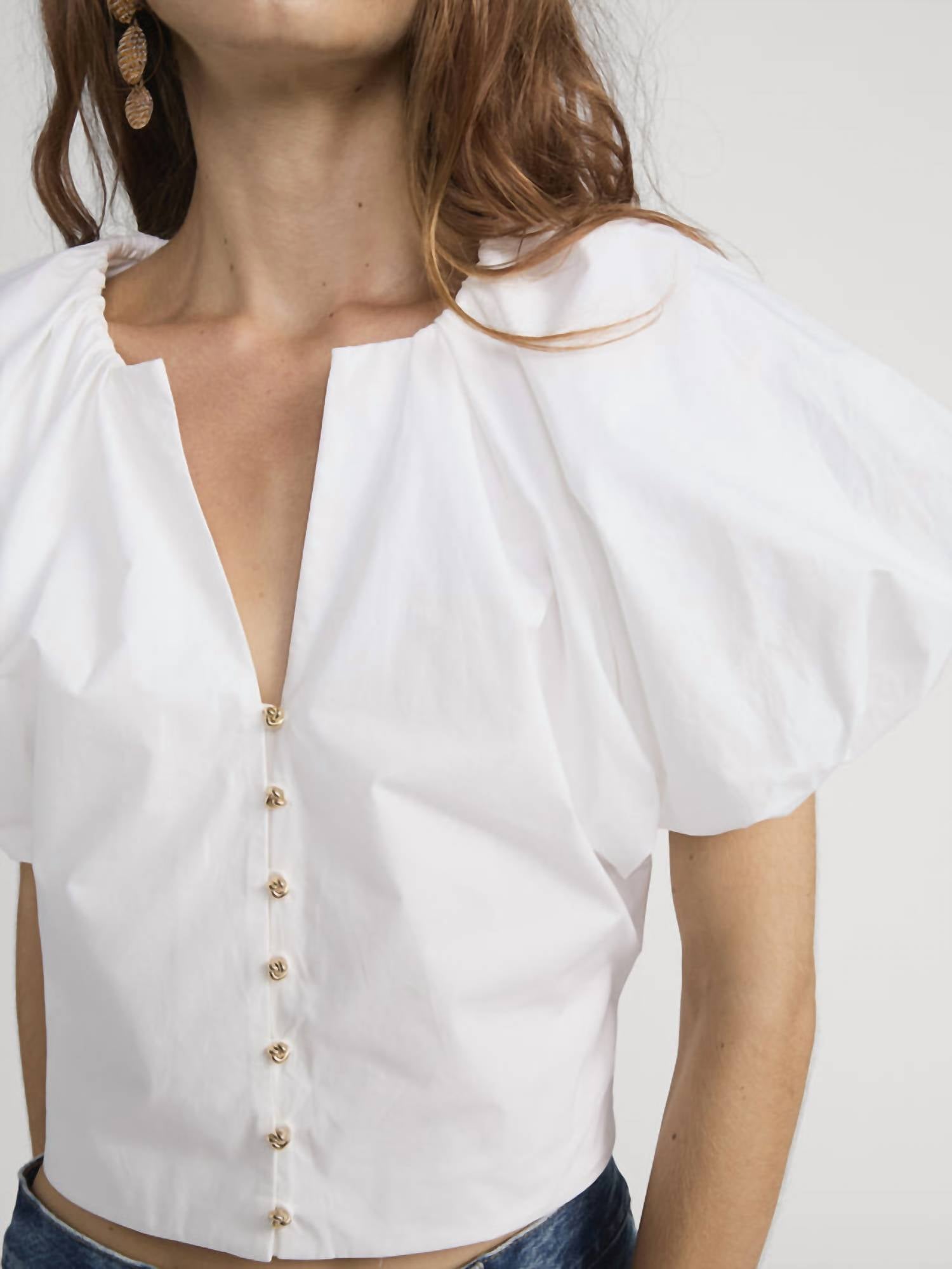 Frame - Dramatic Sleeve Blouse