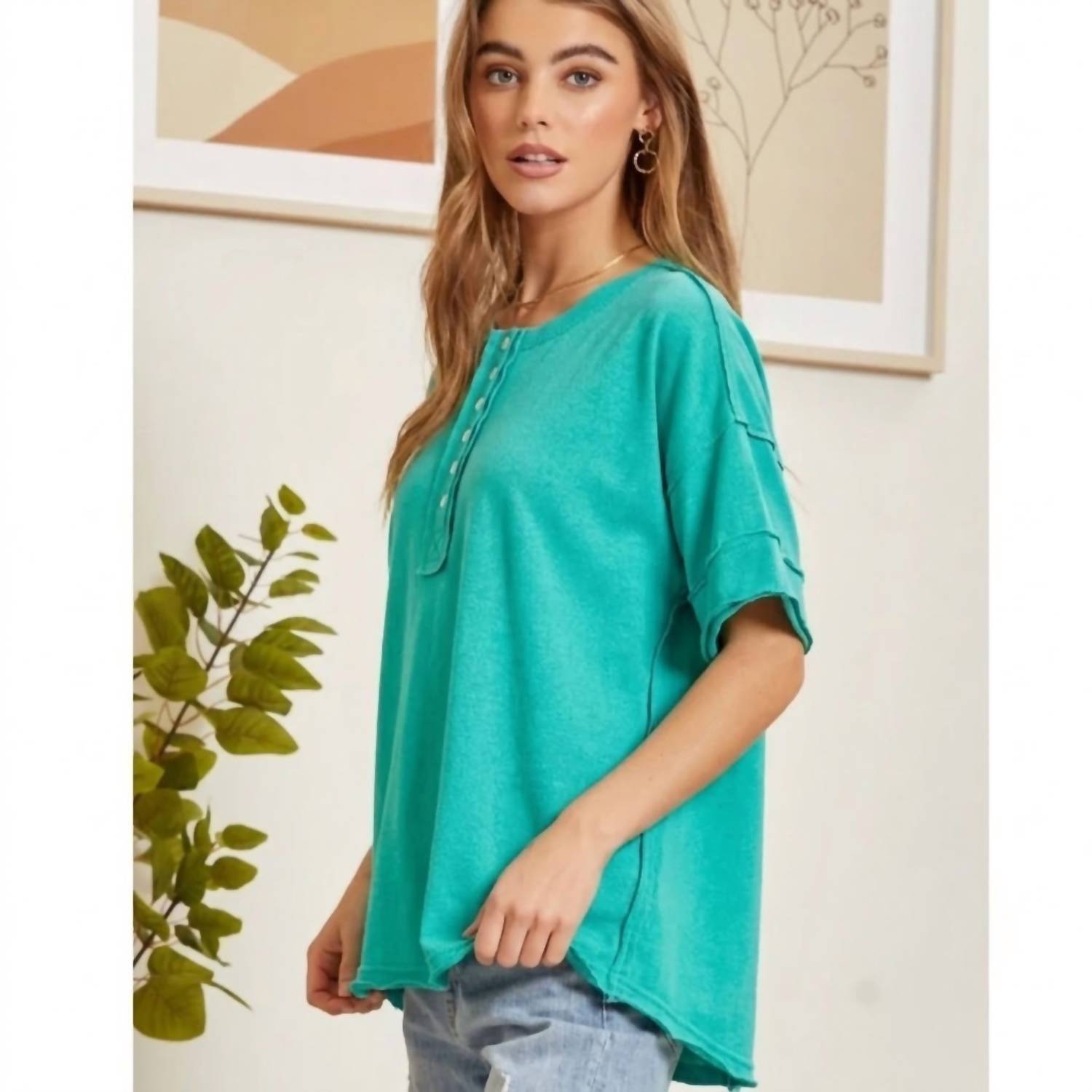 Andree By Unit - Casual Button Down Top