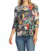 Jess & Jane - Sanibel Burnout High Low Top
