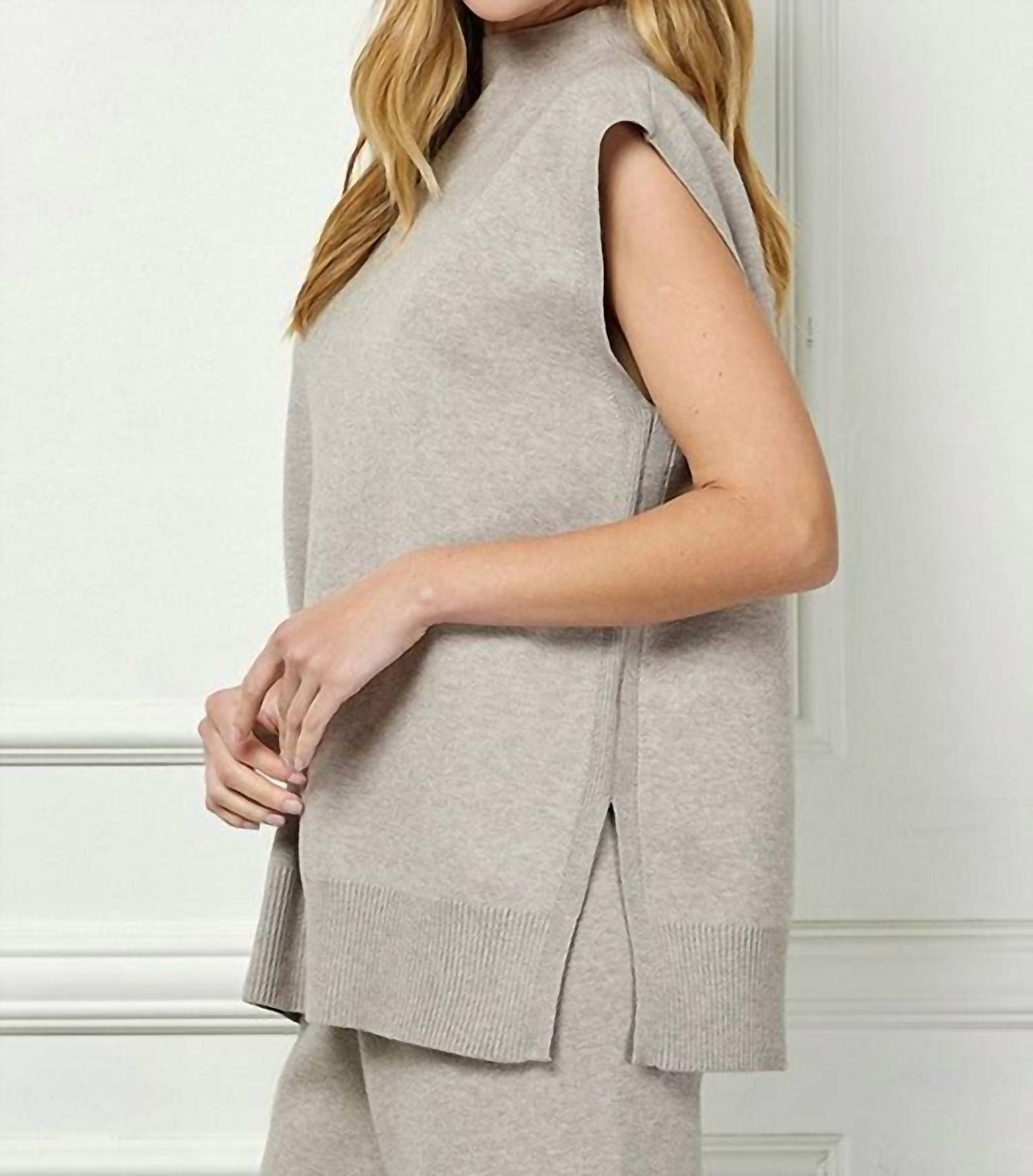 Amongst Others - Match Made Solid Sweater Top