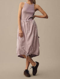 Daily Practice - Be Bold Racerback Twofer Dress