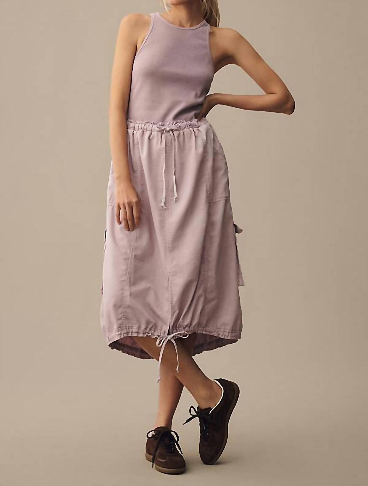 Daily Practice - Be Bold Racerback Twofer Dress