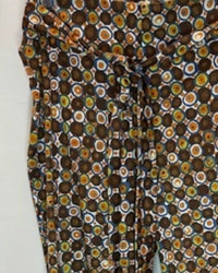 Central Falls Co. - Women's Circle Design Multi Gaucho Trousers