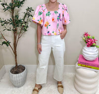 Karlie - Toucan Fruit Square Neck Top