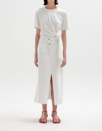 SEE KNOTTED TIE T-SHIRT