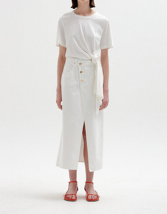 SEE KNOTTED TIE T-SHIRT