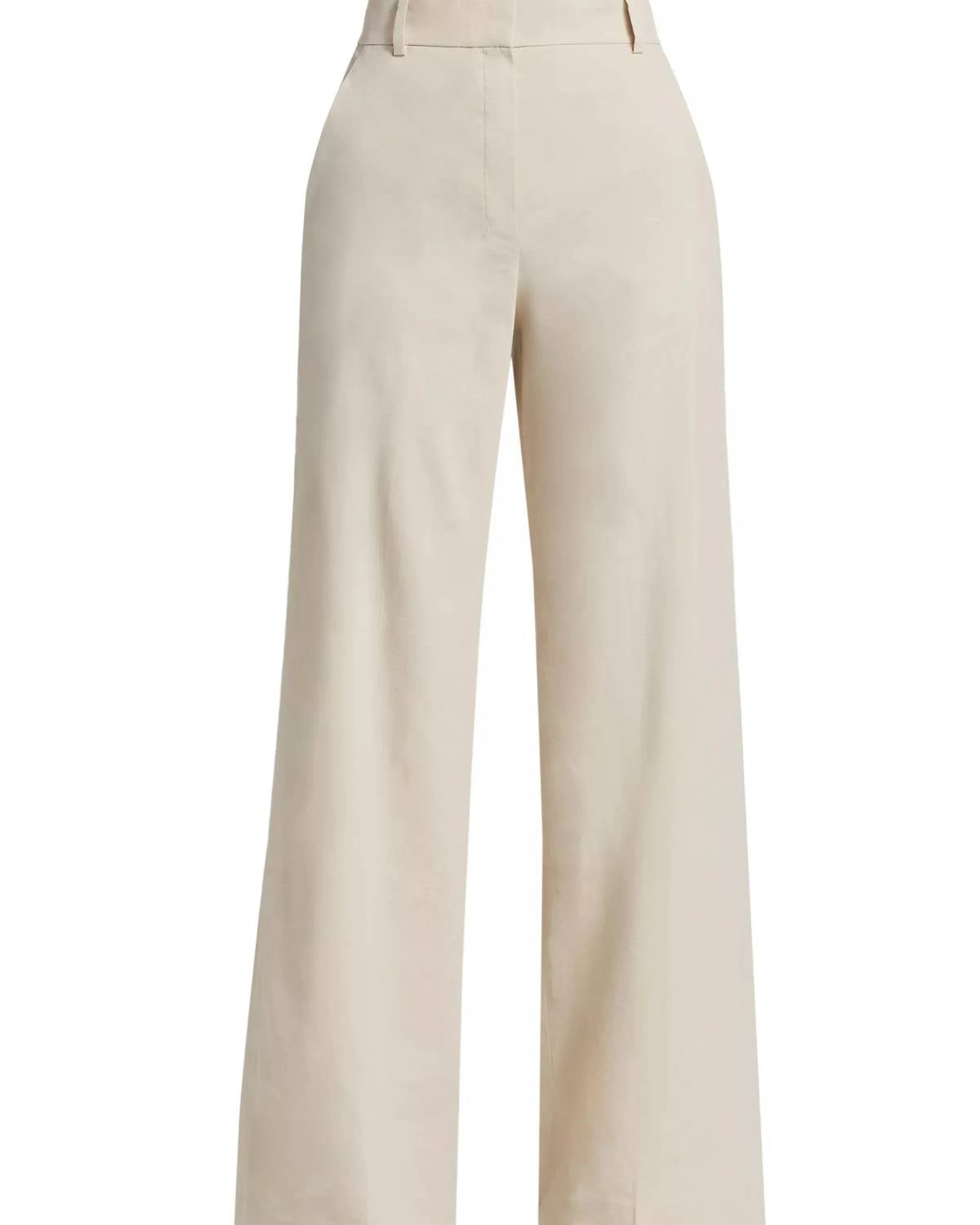 Theory - High Waist Wide Leg Pants