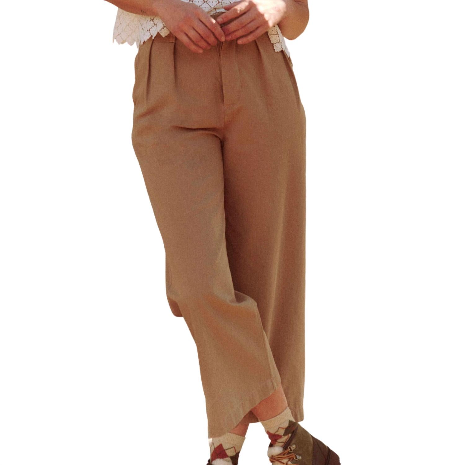 THE GREAT. Women's The Town Pants in brush - women's pants
