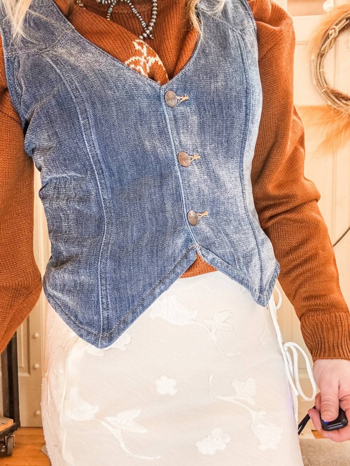 Wrangler - Chenille Western Vest