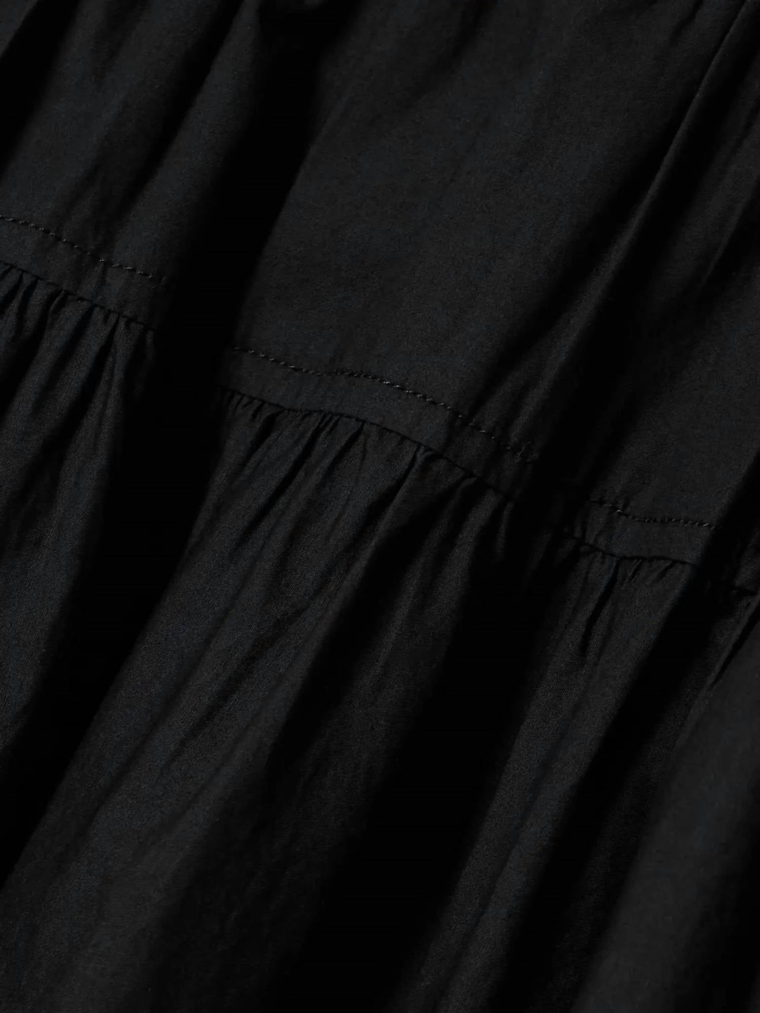 Ulla Johnson - Angeline Tie-detailed Gathered Midi Skirt
