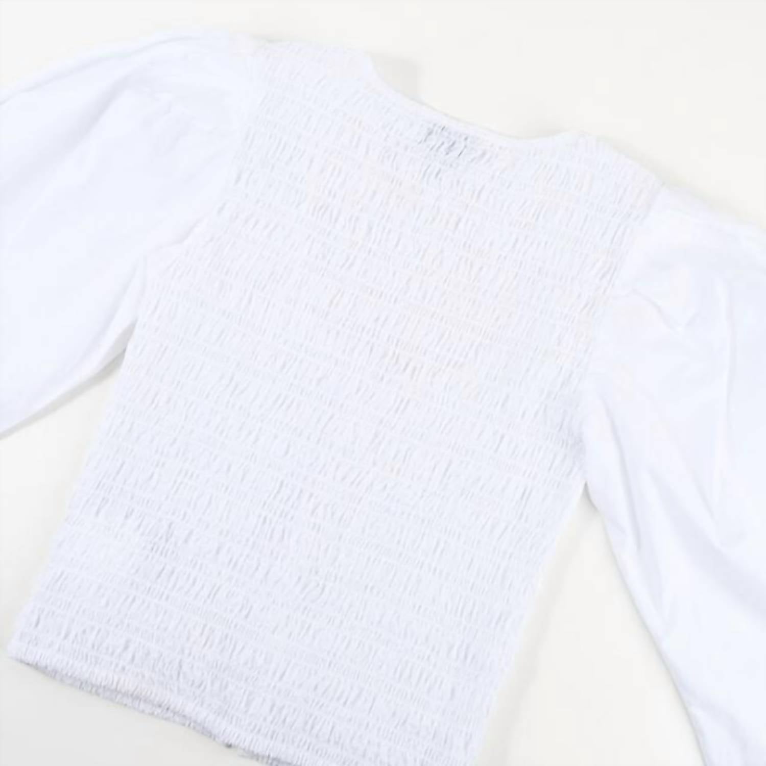 Ganni - Cotton Poplin Smock Blouse