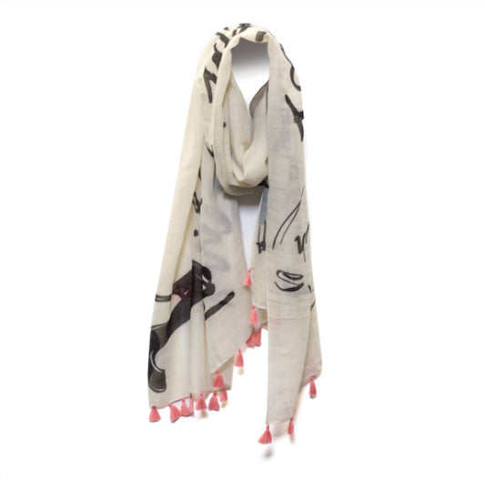 Laura Janelle - AMAZING SHOES MANTRA SCARF