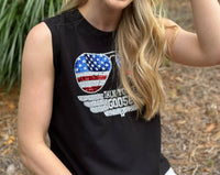 Stewart Simmons - Goose Sequin Muscle Tank Top