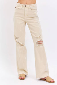 Judy Blue - High Waist Destroyed 90’s Straight Jeans
