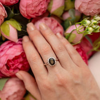 Starlette Women's Mavis Statement Ring in black - women's jewelry - view 5