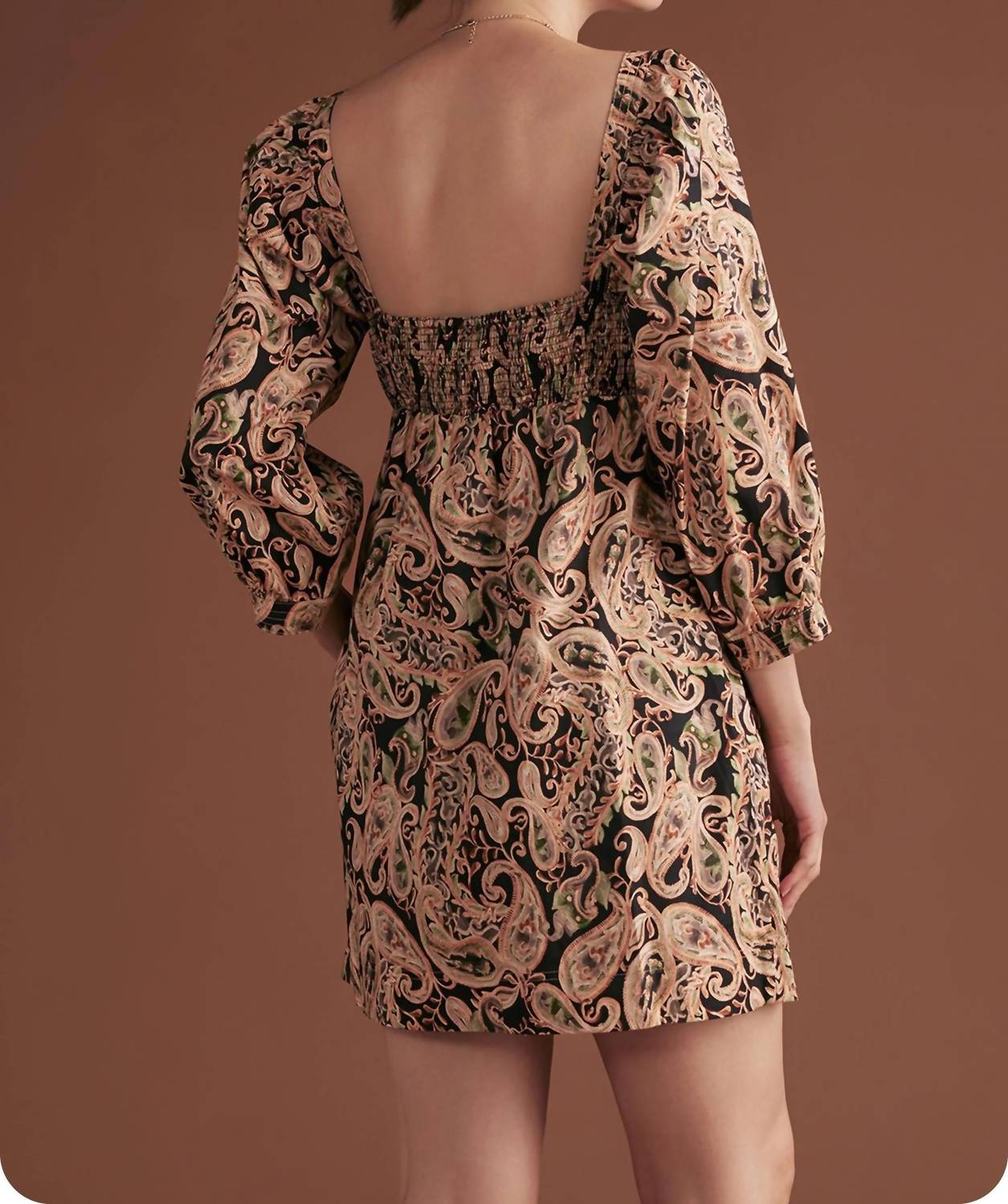 Strut & Bolt - Painted Paisley Dress