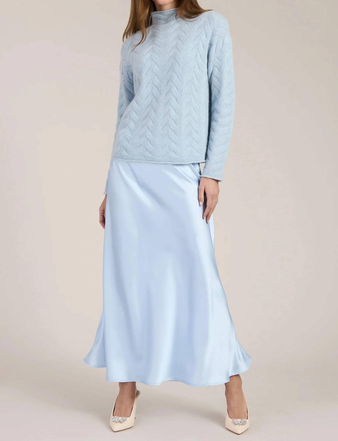 Tyler Boe - Edie Charmeuse Skirt