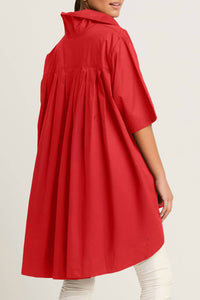 Planet By Lauren G. - Pleat Back Shirt