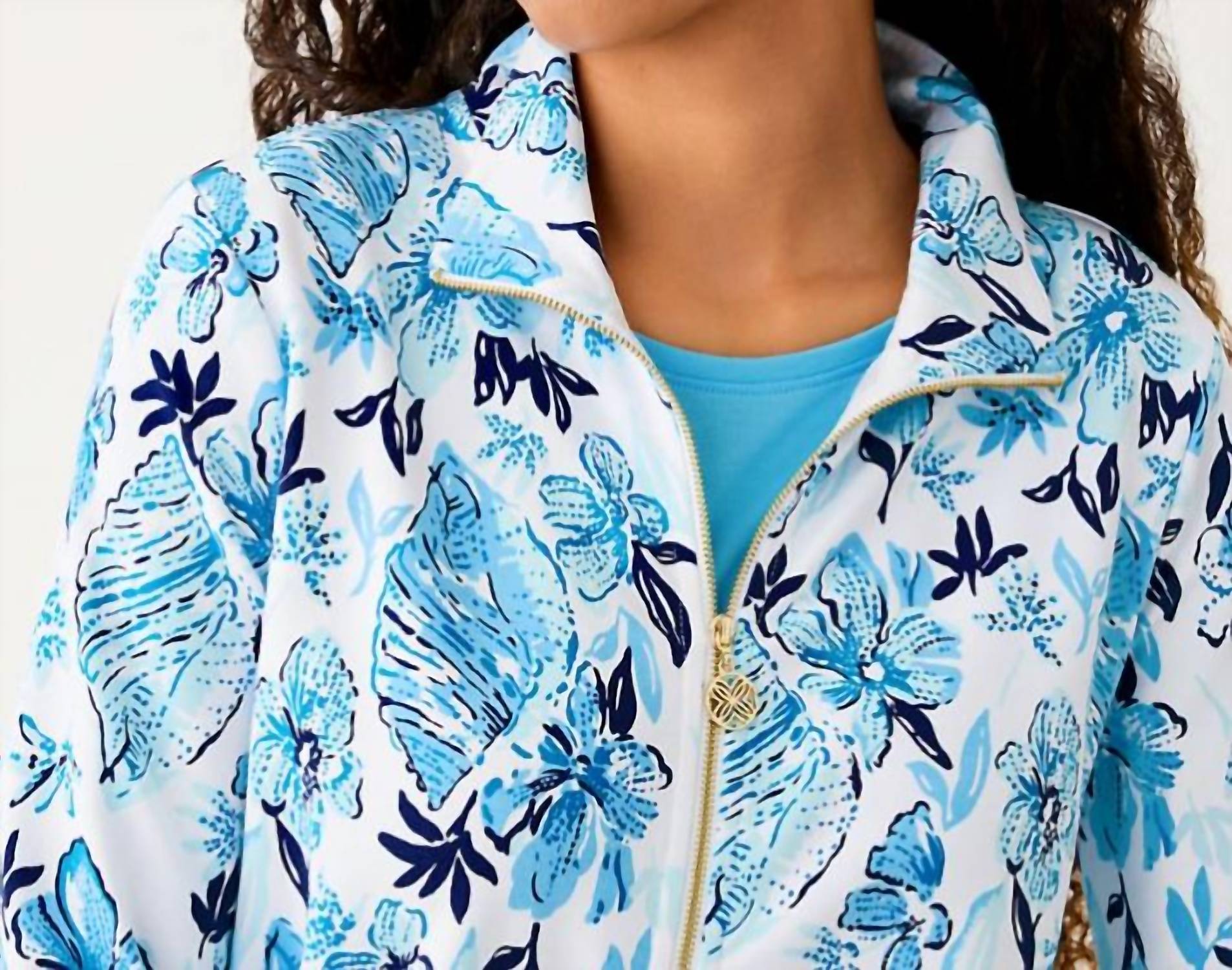 Lilly Pulitzer - Leona Upf 50+ Zip-up Jacket
