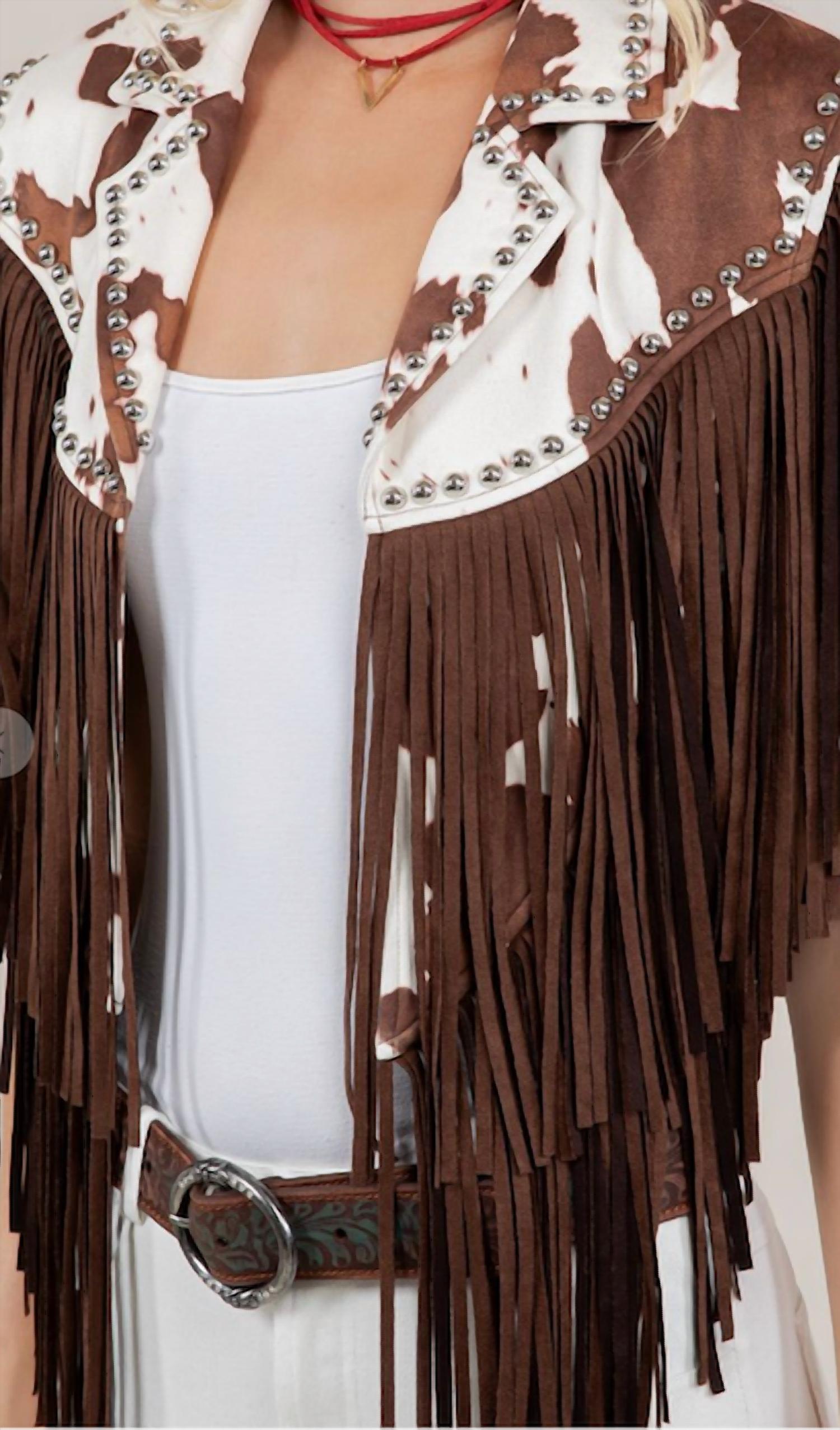 Saints & Hearts - Ranch House Fringe Shrug