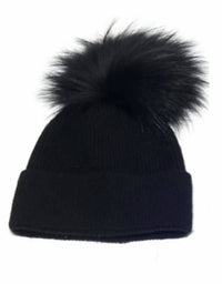 Linda Richards - Women's Angora Hat With Pom