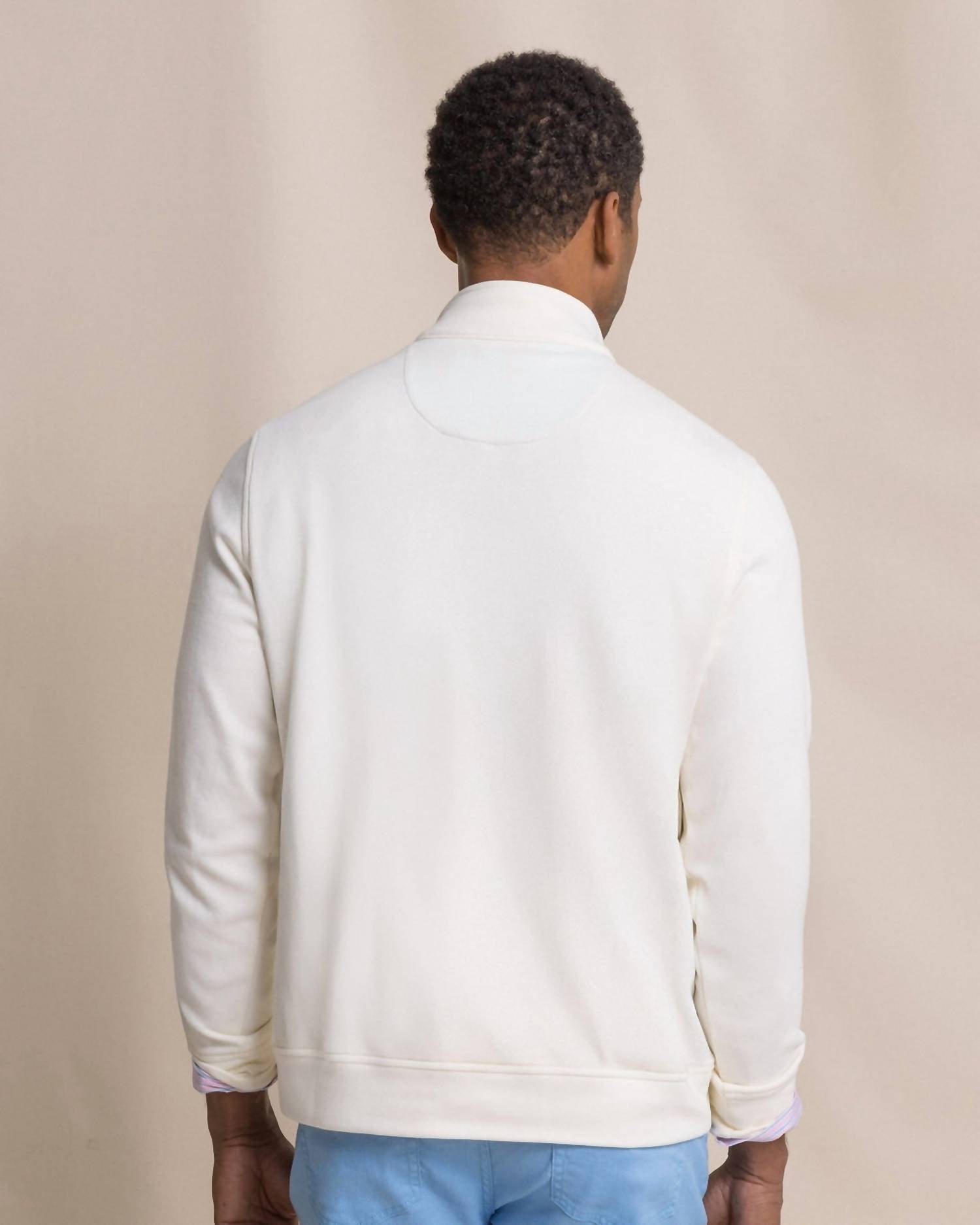 Southern Tide - Sandy Cove Pique Quarter Zip Pullover