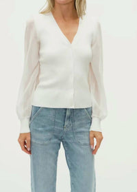 Six/Fifty - Celeste Mixed Media Sweater