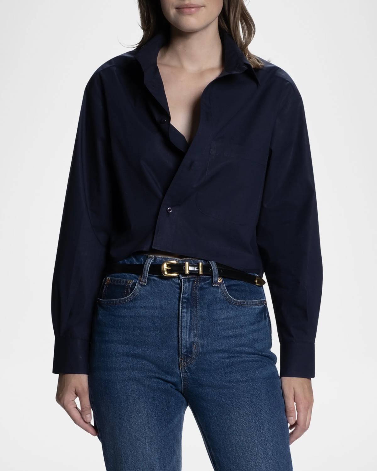 Cissa - Bib Front Shirt