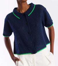 Brodie Cashmere - Short Sleeve Jacket