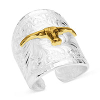 Montana Silversmiths - Women's Out West Ring With Longhorn