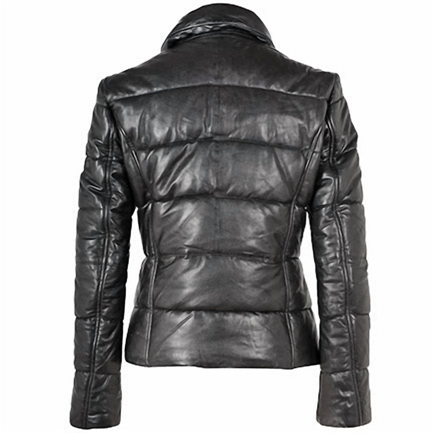 Mauritius - Rena Leather Puffer Jacket