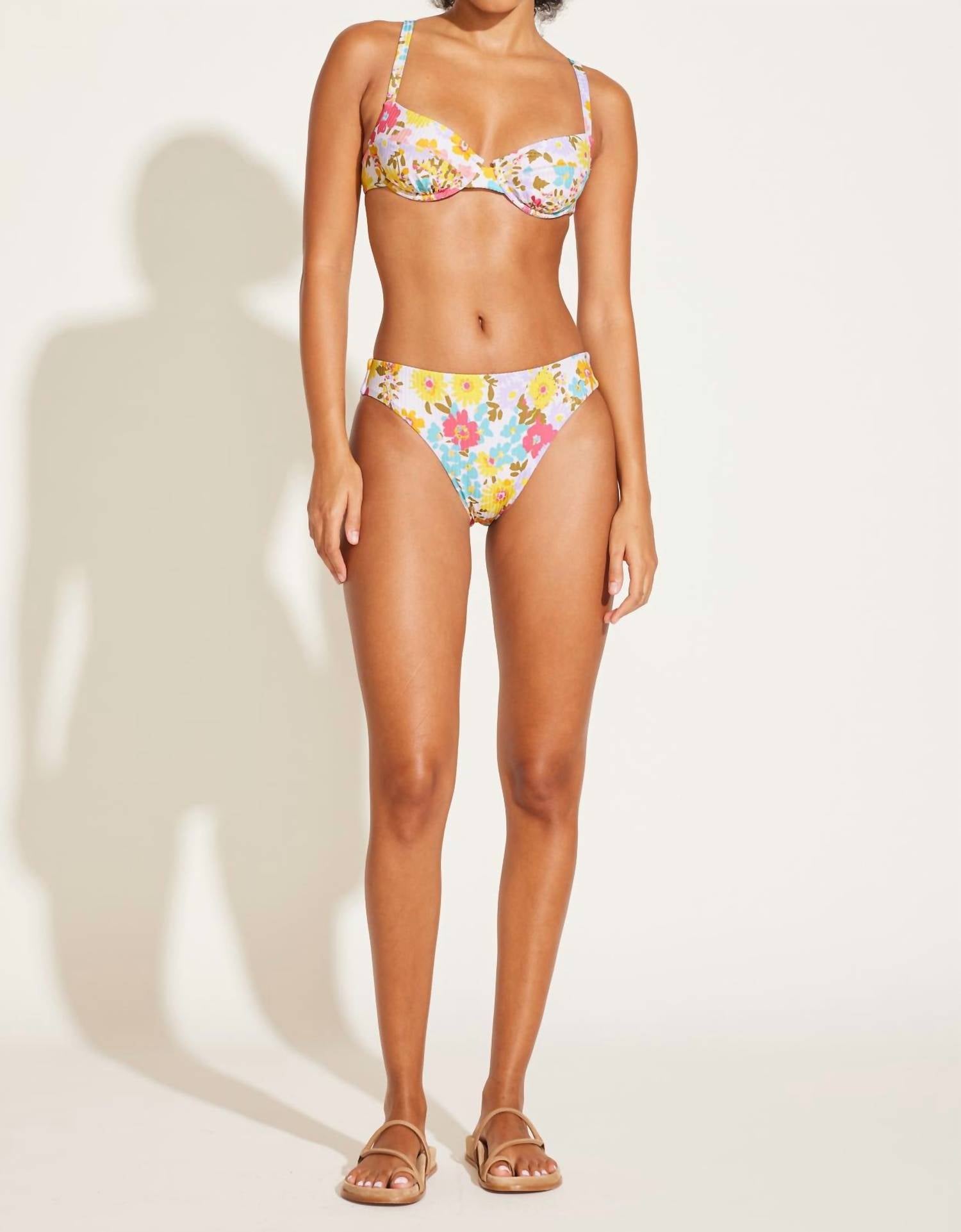 Vitamin A - Women's Cali High Leg Full Coverage Bottom